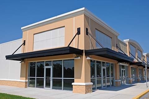 Empty commercial building with Business Owner’s Policy Insurance in Bellevue, Omaha, Papillion, NE, Treynor, and Council Bluffs, IA