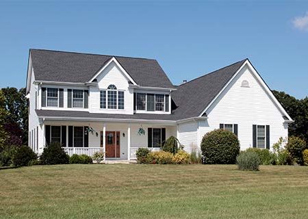 White walled house with Home Insurance in Bellevue, Nebraska